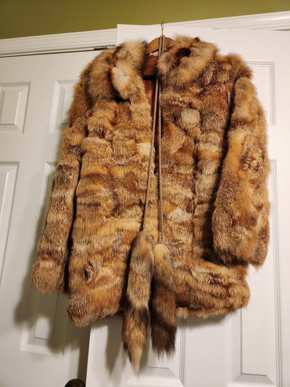 Red Fox Fur Coat